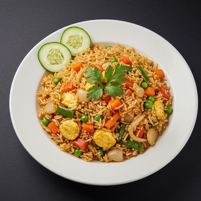 Veg Fried Rice (Basmati)