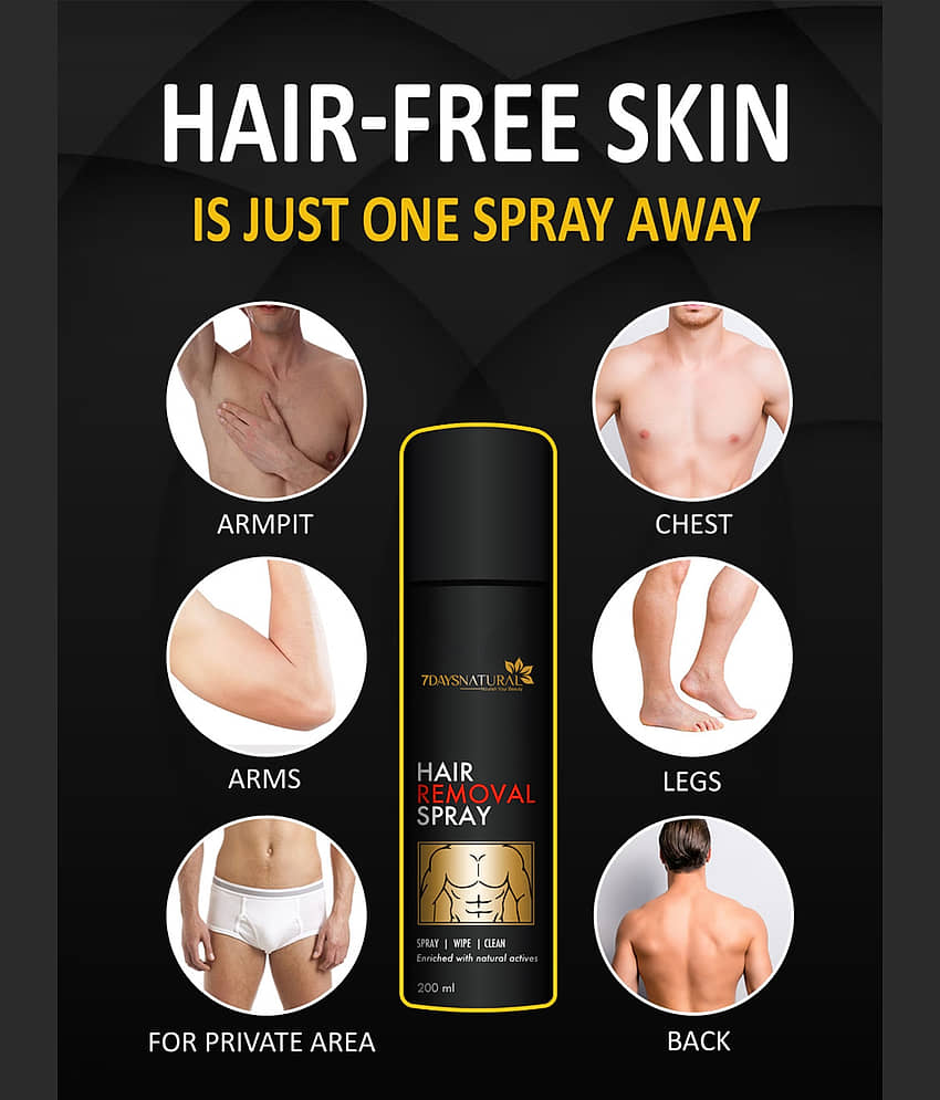 7 days 7DAYS NATURAL Men's Intimate Wash Black 200 Pcs view 2