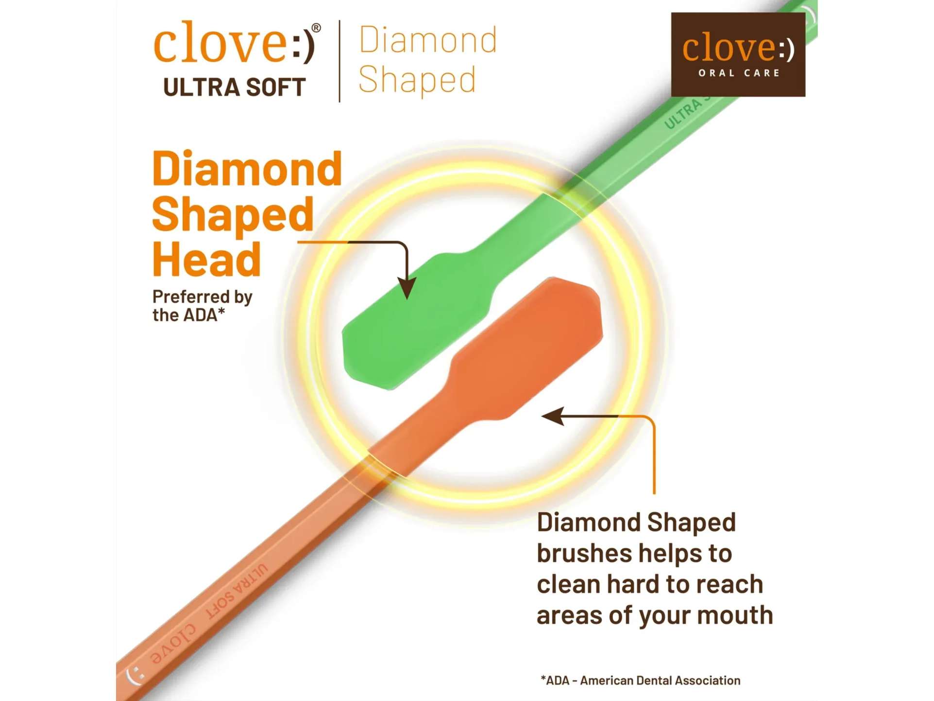 Clove Ultra Soft Toothbrush - Pack of 3 view 2