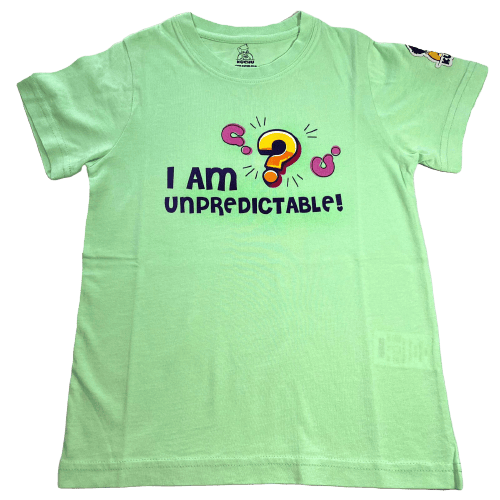 KUCHU Unisex Tshirt | Made of Super Combed Cotton-Modal Natural Fiber Better Than 100% Cotton| Soft & Breathable Fabric| Unique Digitally Printed Design |Vibrant Colour | I Am Unpredictable view 2