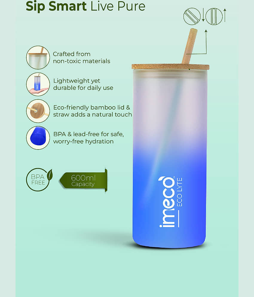 IMECO ECO LYTE Tumbler Glass Coffee Mug 600 mL ( Pack of 1 ) view 2
