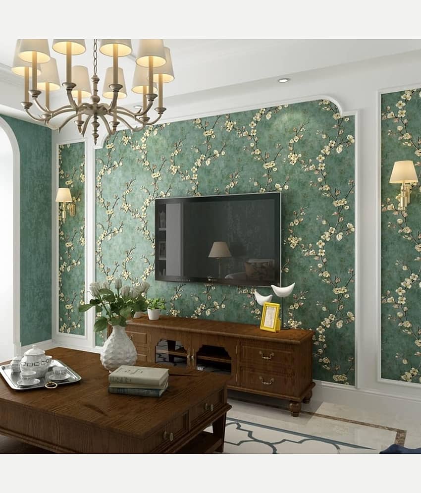 sekhmet Floral Wallpaper ( 45 x 500 ) cm ( Pack of 1 ) view 2