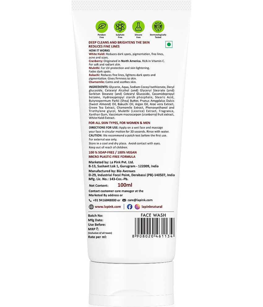 La Pink Young Forever 2 Times Use Facial Kit For All Skin Type Fruit 100ml, 50g ( Pack of 2 ) view 2