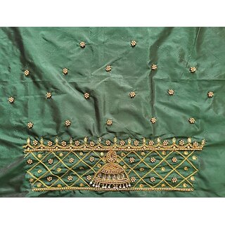OMSAIFAB Cotton Silk Self Design Blouse Material view 2