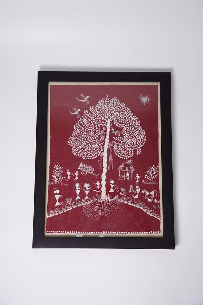 Warli Painting Frame view 2