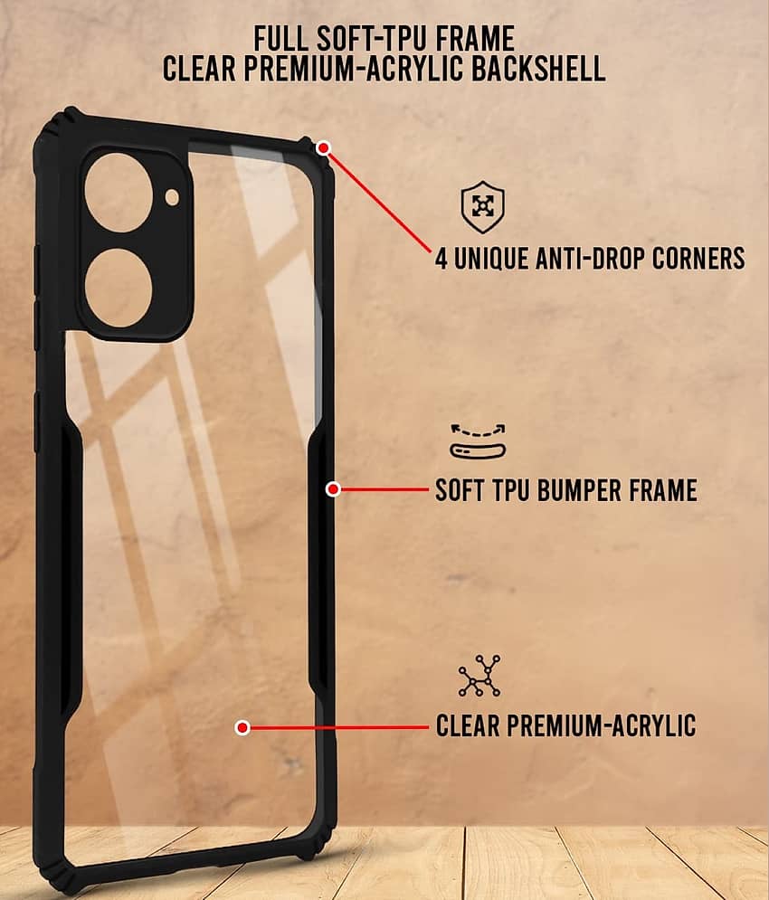 ZAMN Shock Proof Case Compatible For Polycarbonate REALME 10 4G ( ) view 2