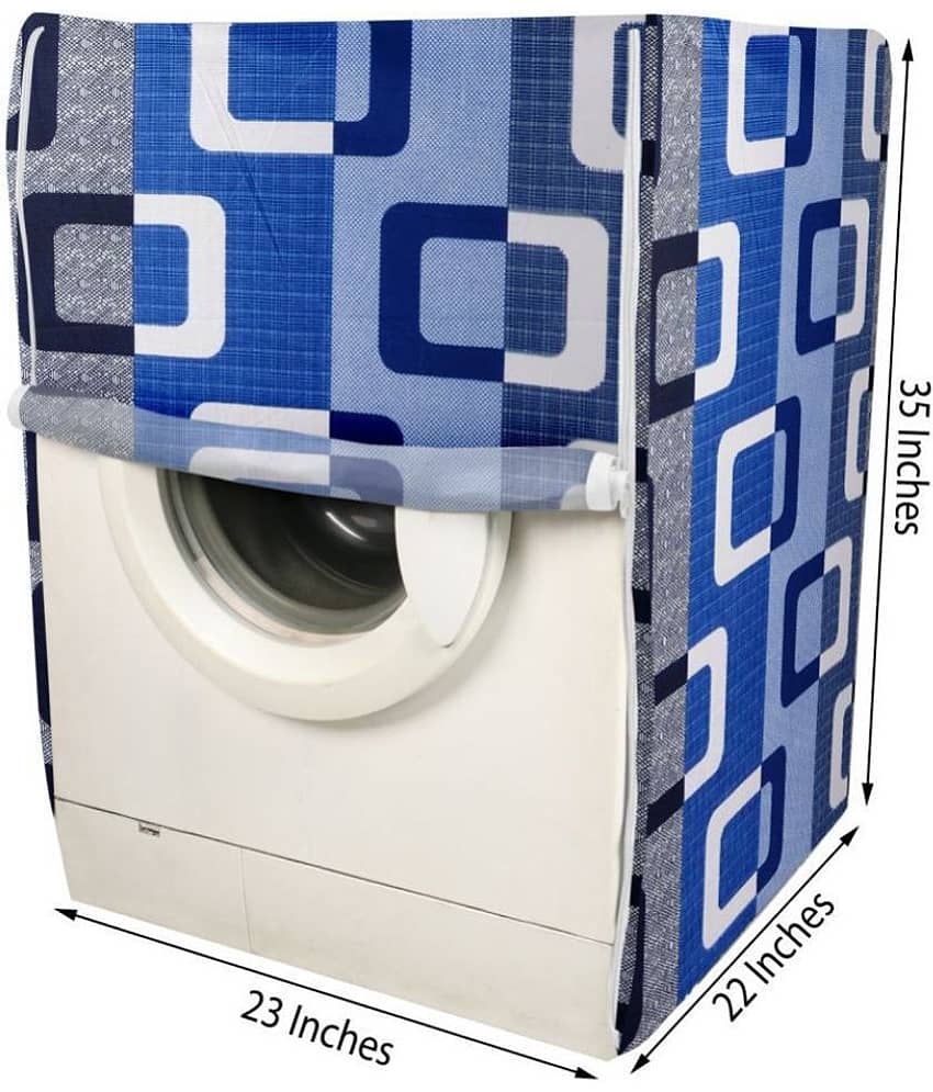 Front Load Washing Machine Cover Compatiable For 7 kg - Brown view 2