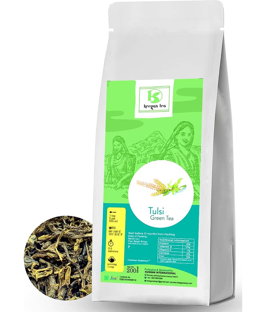 KEEGAN TEA Green Tea Loose Leaf 200 gm