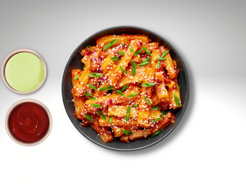 Chilli honey potato