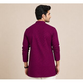 Ecostyle Men's Long Sleeve Short Kurta view 2