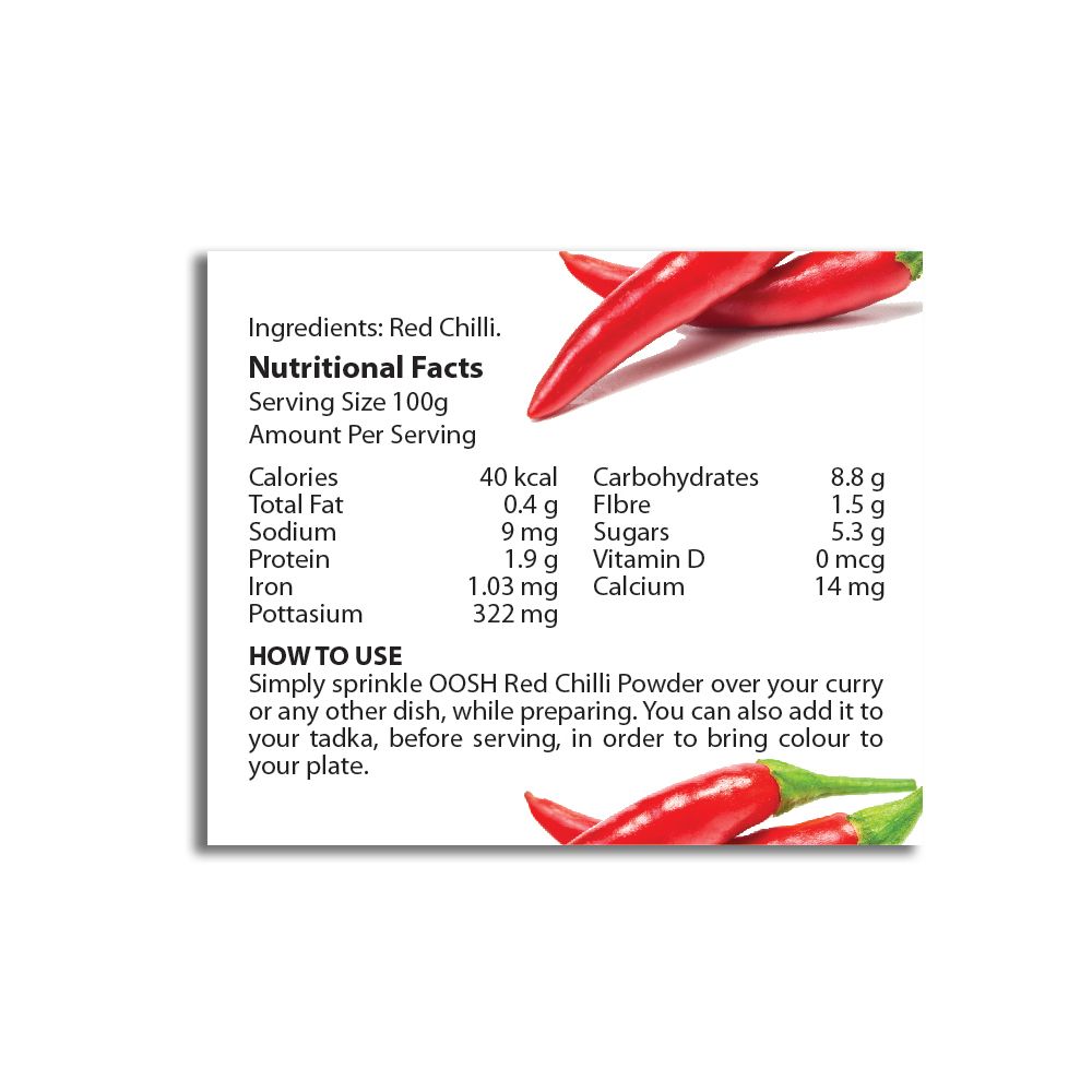 OOSH-CHILLIPOWDER-100 grams view 2