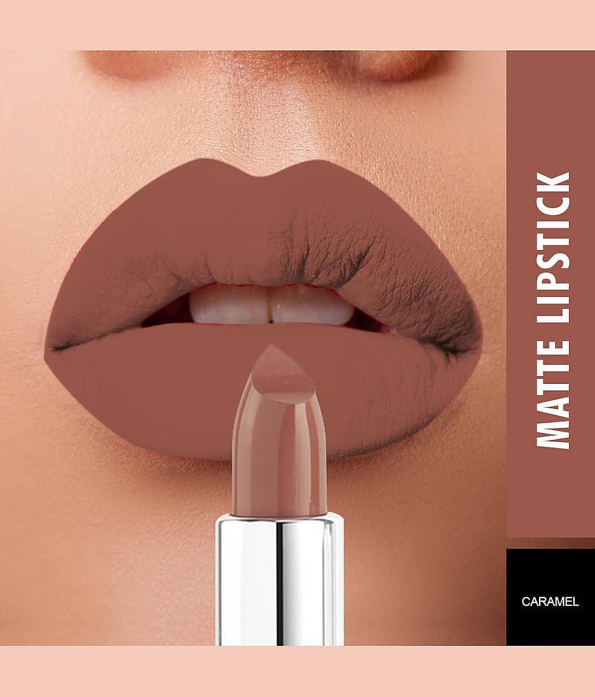 Swiss Beauty Matte Lipstick (Orange Red), 3.8gm view 2