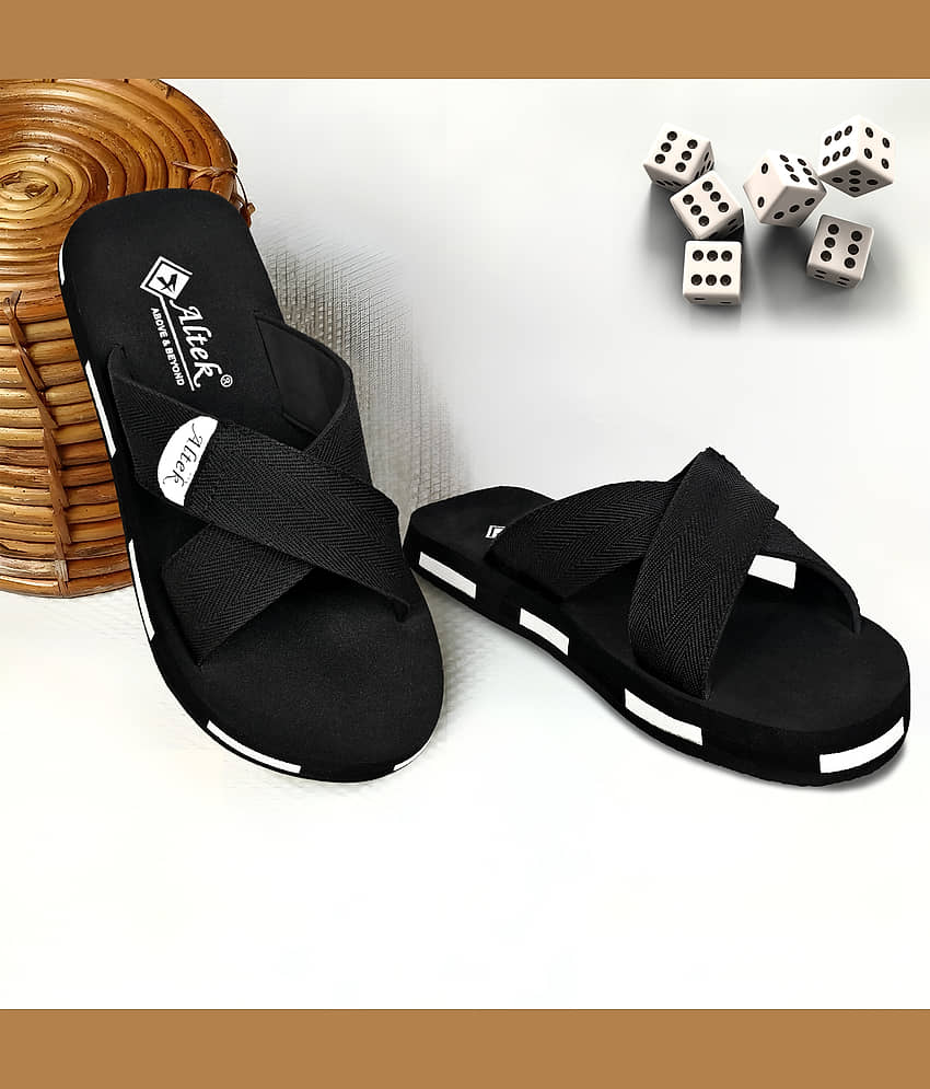 Altek Tan Men's Thong Flip Flop view 2
