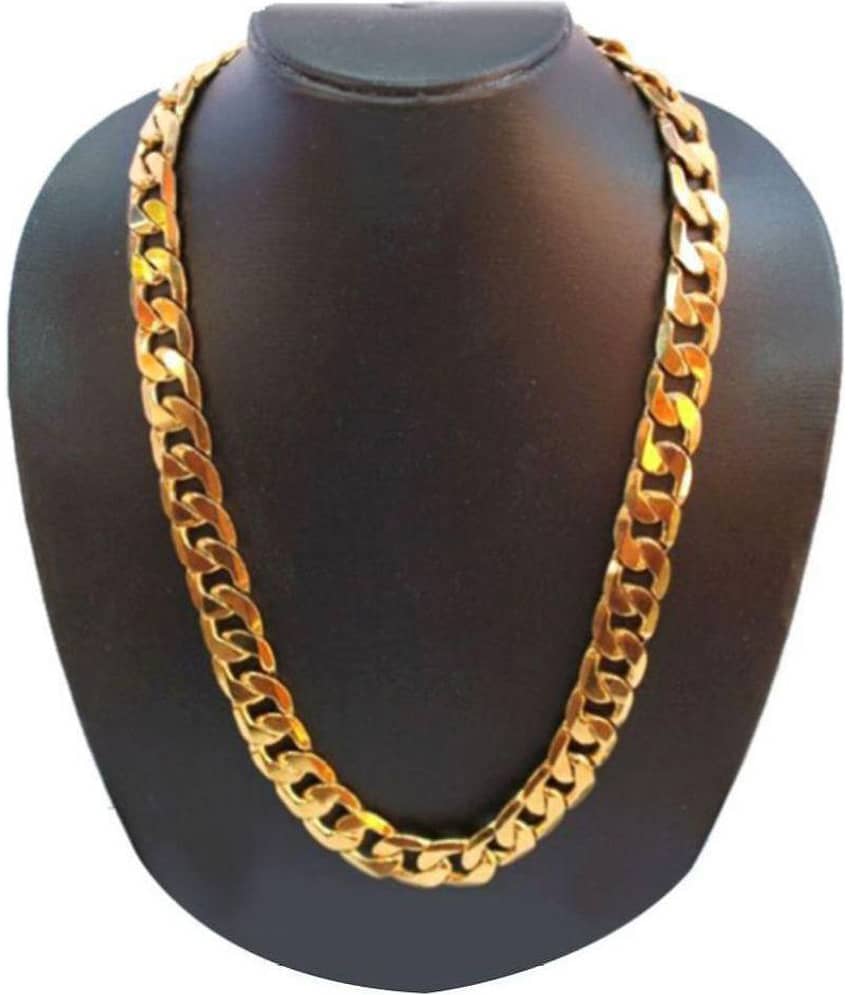 H M PRODUCT Gold Plated Chain ( Set of 1 ) view 2