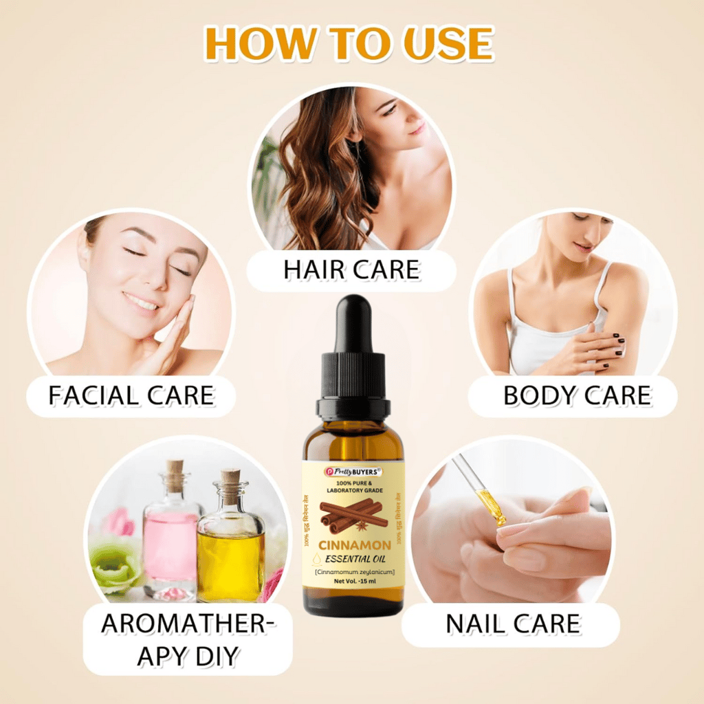 Pure Cinnamon Essential Oil 15ml- Cinnamomum zeylanicum (100% Pure and Natural Therapeutic Grade) Pack Of 1 view 2