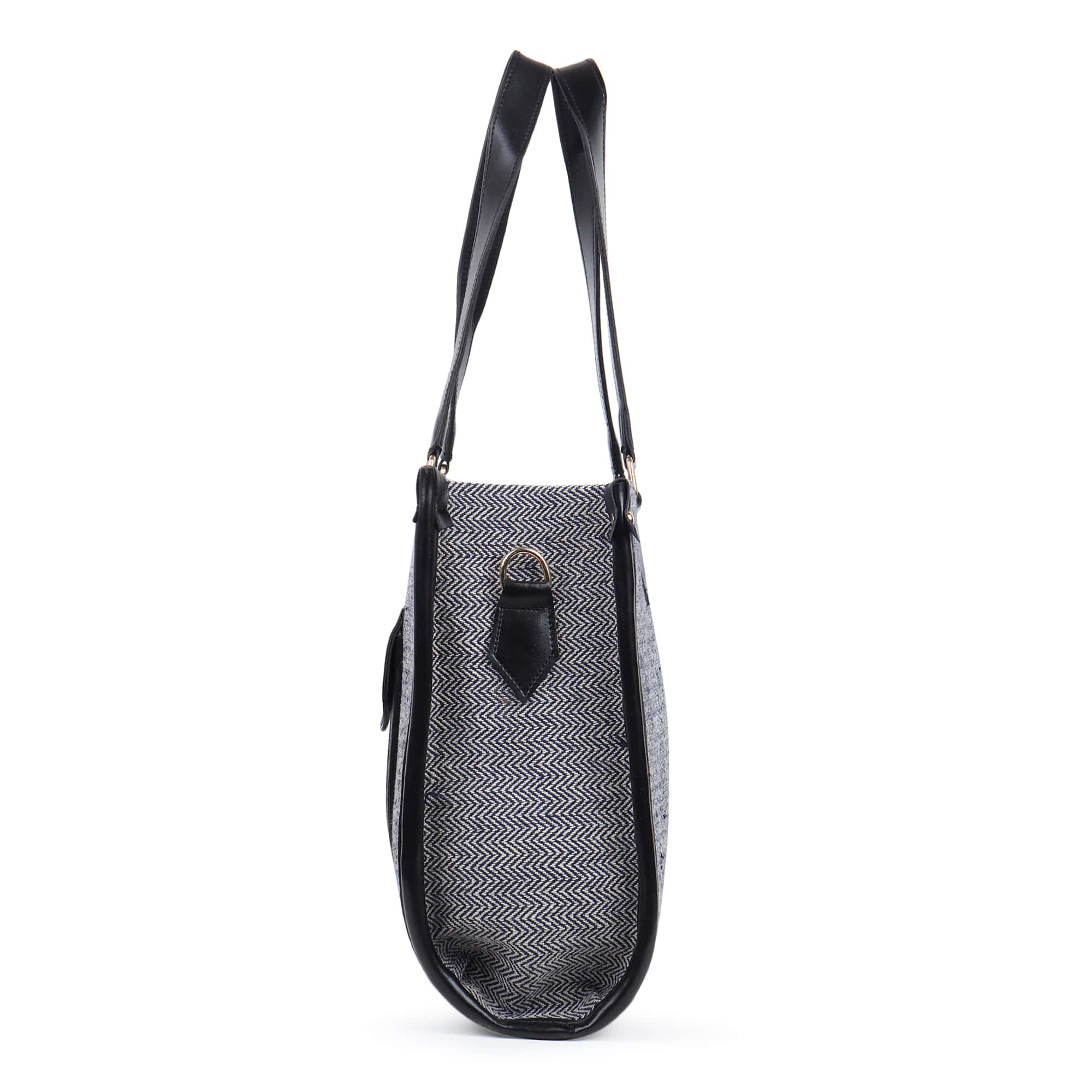 Trinity Black HireBone Tote Bag view 2