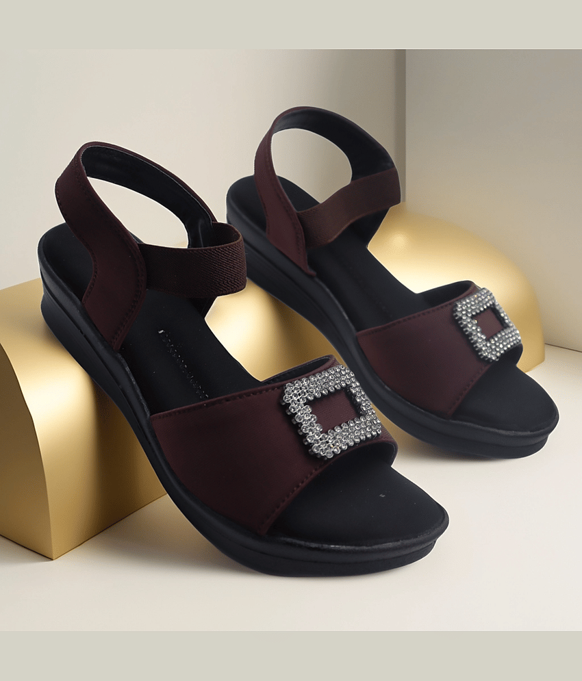 Dream Makers Black Women's Sandal Heels