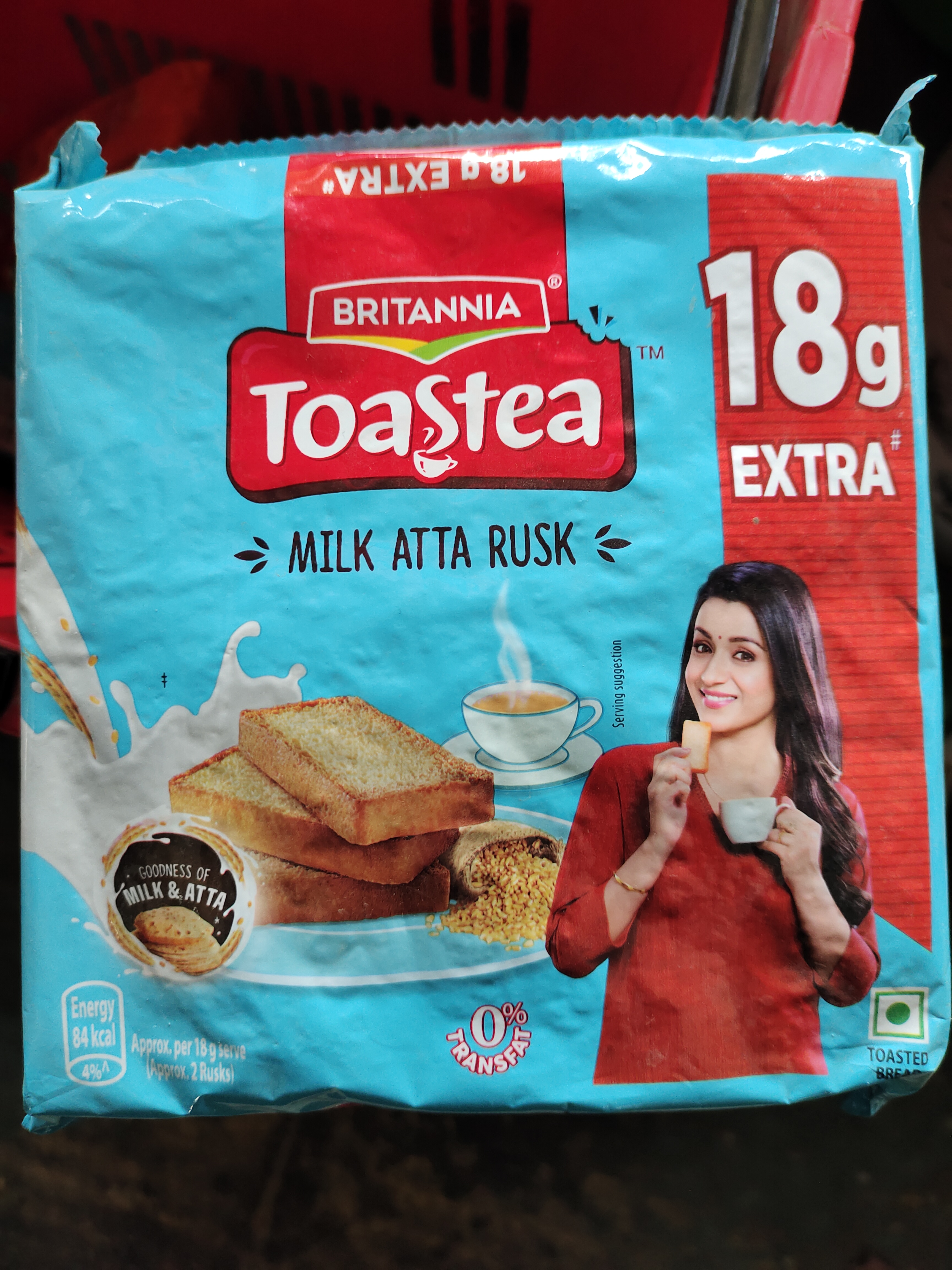 Britannia toastea milk atta rusk
