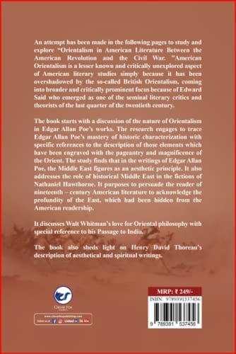 Elements of Orientalism in the Writings of Nathaniel Hawthorne, Henry Thoreau and Walt Whitman Hafiz Mohd. Arif view 2