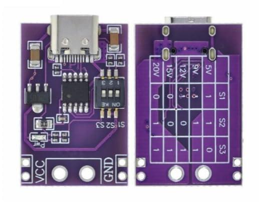 USB QC/PD/AFC Trigger-Decoy Board Module - Fast Charging Protocol Emulator for Mobile Devices view 2