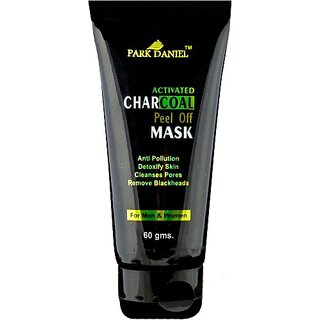 PARK DANIEL Activated Charcoal Peel off Mask - For Black head removal, deep cleansing & Instant glow(60 g) (60 g) view 2