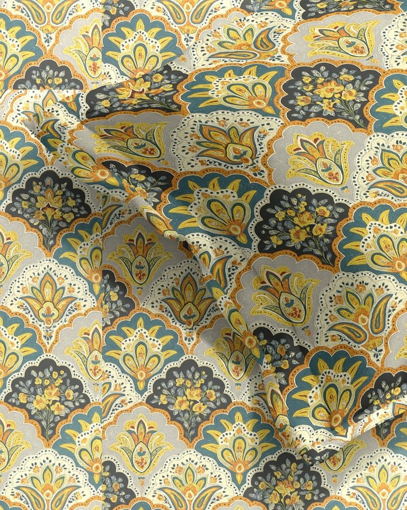 Quirky Home Classic Collection Single Bedsheet with Pillow Cover view 2
