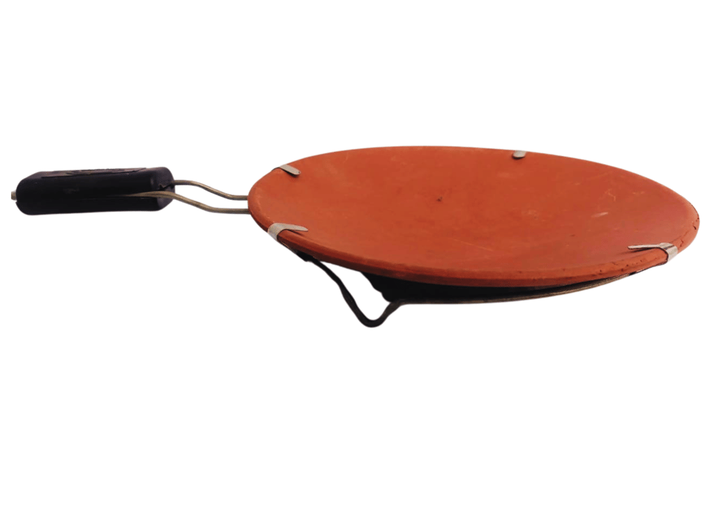Handcrafted Tawa, Perfect for Cooking and Serving Traditional Indian Dishes - 12 Inch view 2