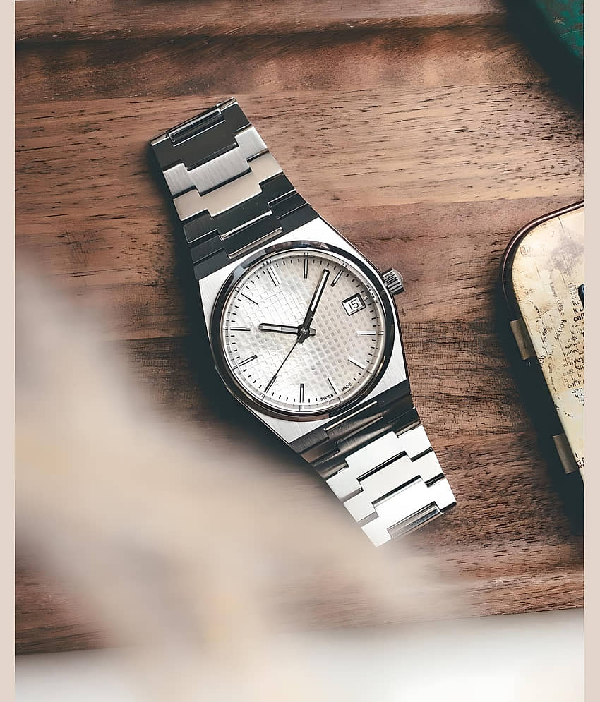 Trex Silver Stainless Steel Analog Men's Watch view 2