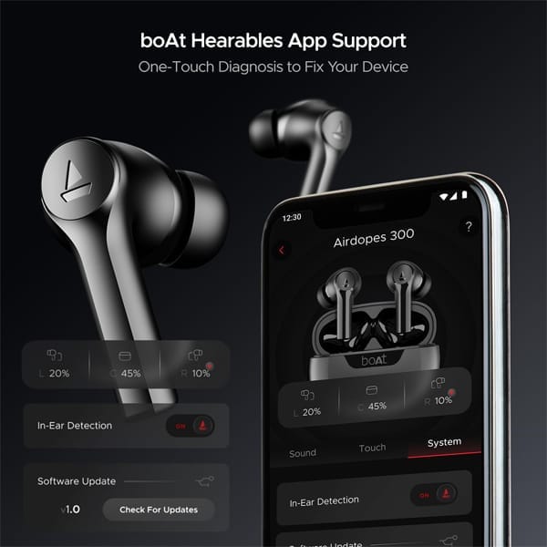 boAt Airdopes 300 Wireless Earbuds view 2