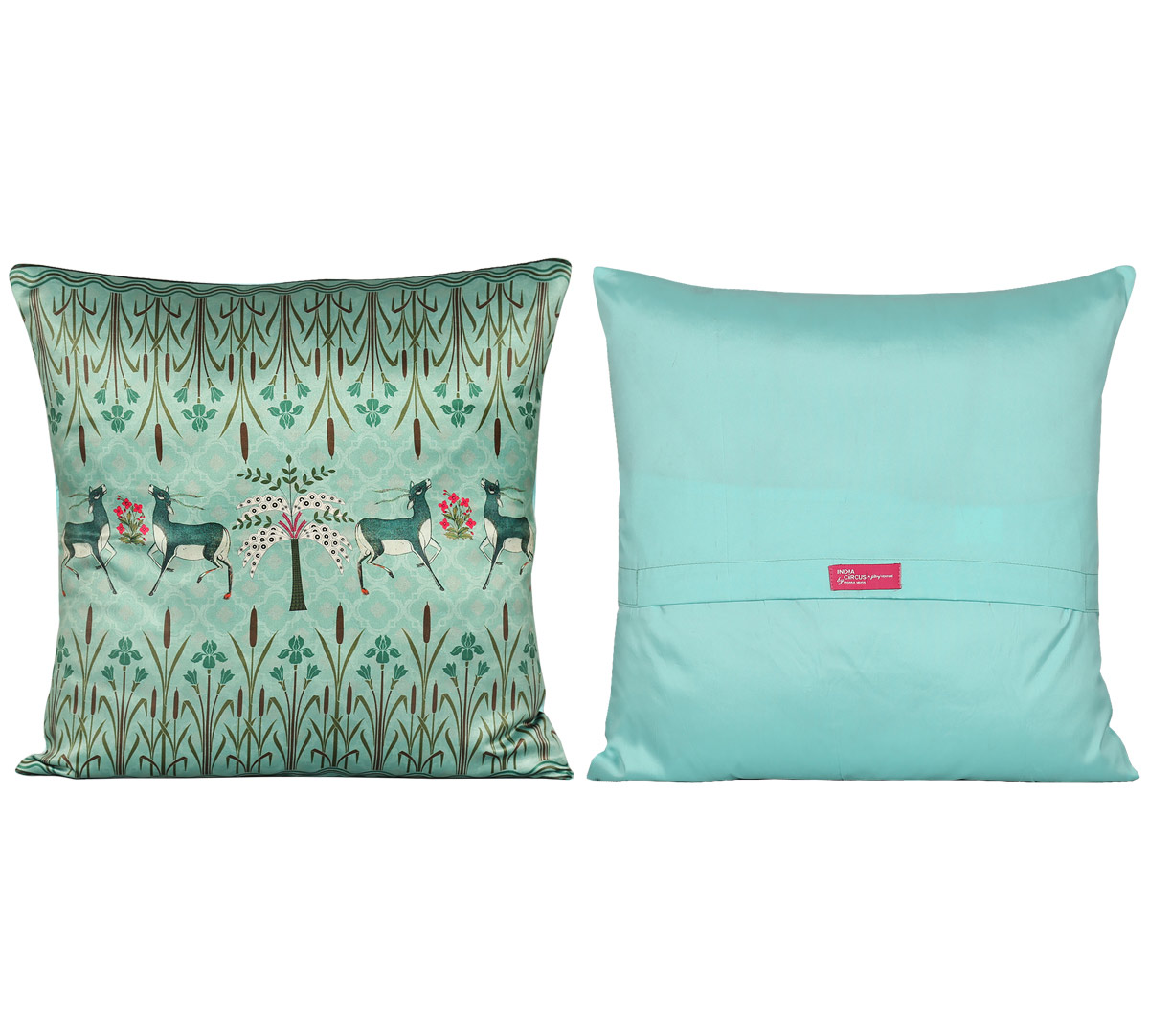 India Circus Geometrical Deer'S Cushion Cover Set Of 5 view 2