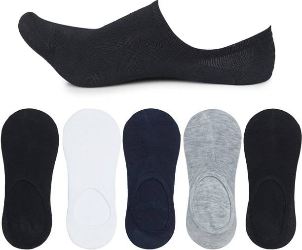 SSB Effortless Style Comfort No-Show Loafer Socks for Every Step|Multicolor|PACK OF 5 SOCKS