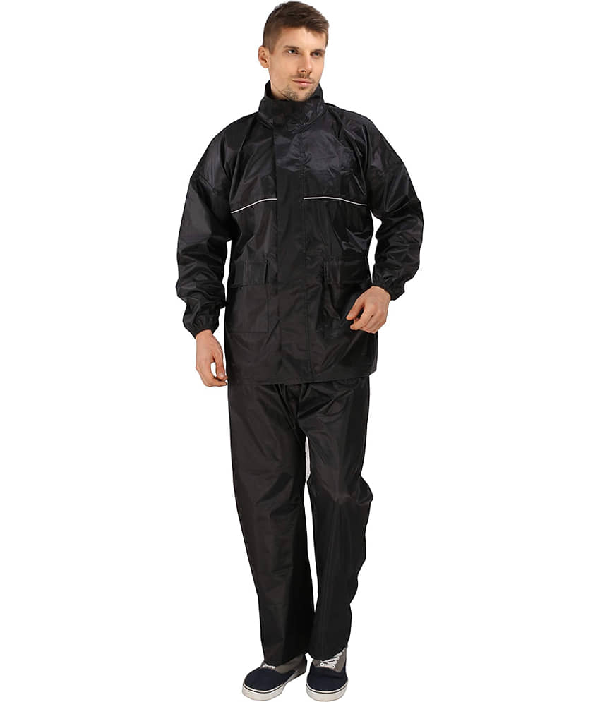 Goodluck Raincoat Set - Navy view 2