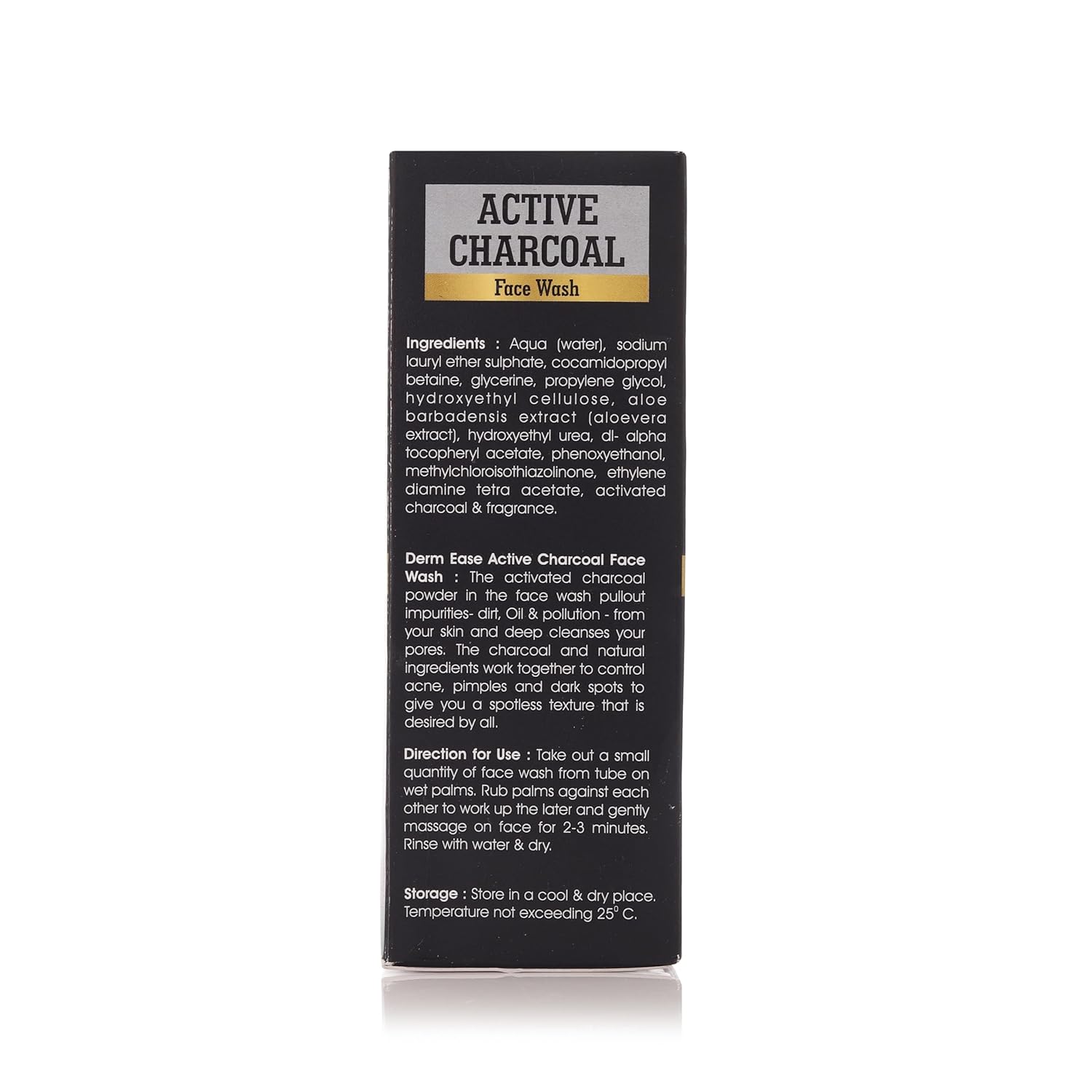 Dermease Charcoal Face Wash for Deep Clean & Glow view 2