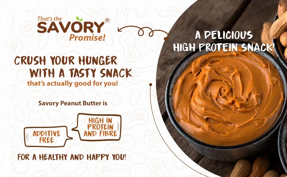 Savory Chocolate Smooth Peanut Butter (200g) | Made with Finest Roasted Peanuts | High in Protein | Cholesterol Free & Keto Friendly | Healthy Nut Butter | Ready to Eat | Chocolate Spread view 2