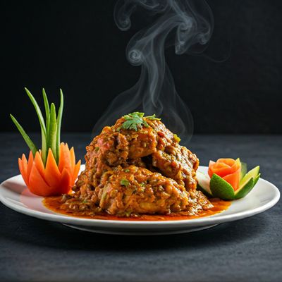 Half Bird Chicken Mandi