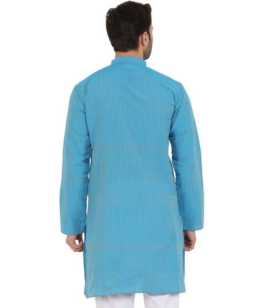 Latest Chikan - Red Cotton Men's Regular Kurta ( Pack of 1 ) view 2