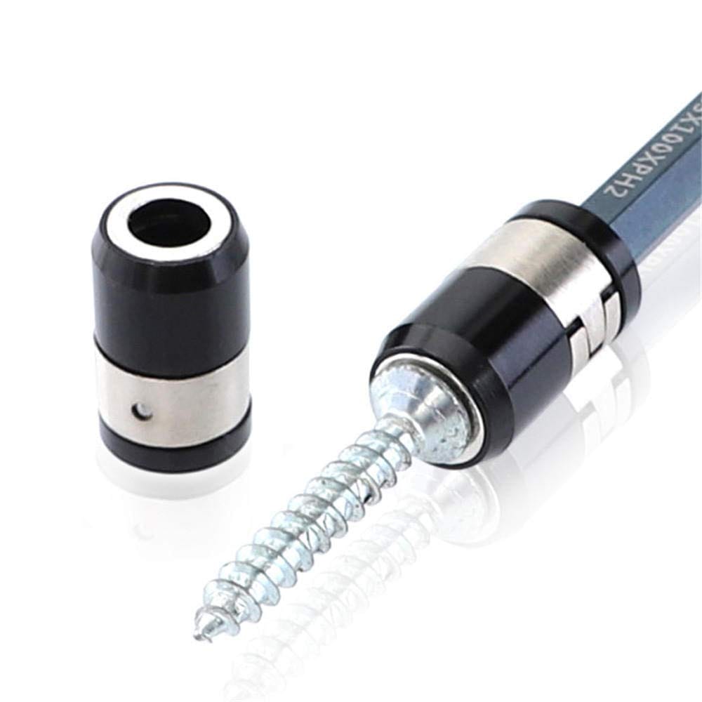 H9 Black Ultra Magnetic Ring Screwdriver Bit (Magnetizer Ring + Bit) For Industrial & Home Use In Wood & Particle Board view 2