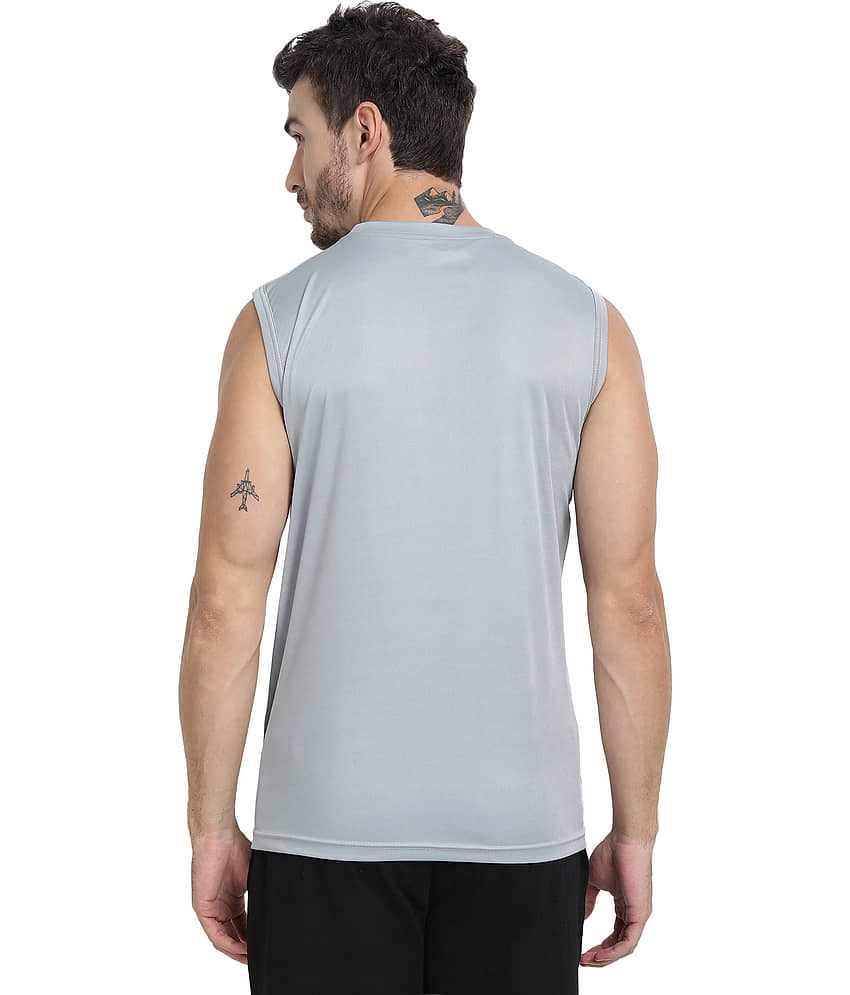 FTX Pack of 3 Polyester Basic Vest For Men ( Navy ) view 2