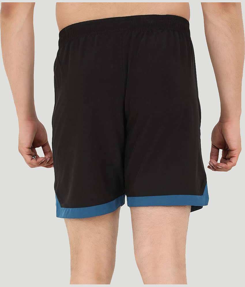 NEVER LOSE Turquoise Polyester Men's Shorts ( Pack of 1 ) view 2