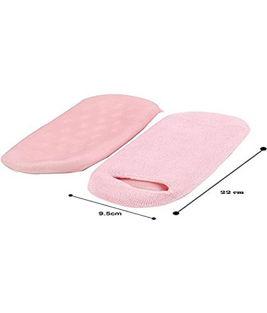 SOFTDARZEE cloth gel pad heel socks Free Size view 2