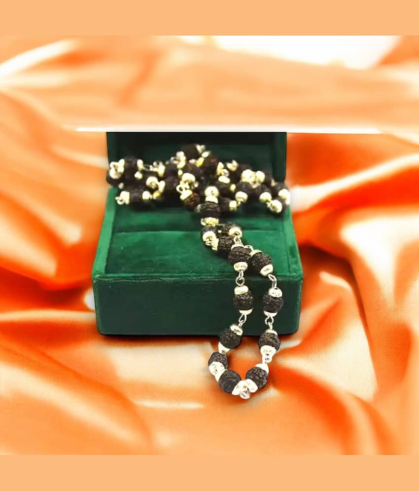 AKLINA Silver Religious Mala ( Pack of 1 ) view 2