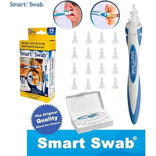 Ear Cleaner Innovative Ear Wax Removal Swab with Automatic Cleaning Tool, Safe and Gentle Ear Hygiene Device, Easy and Effective Ear Cleaning Kit view 2