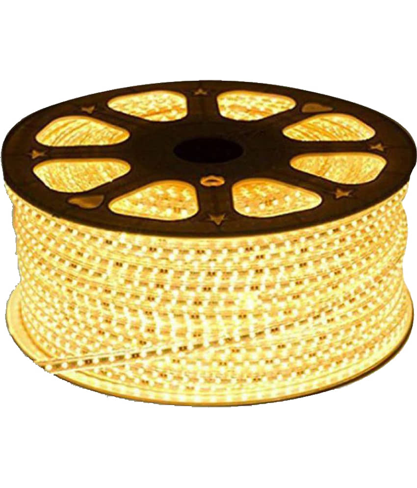 EKRAJ Yellow 10 Mtr LED Rope Light ( Pack of 1 ) view 2