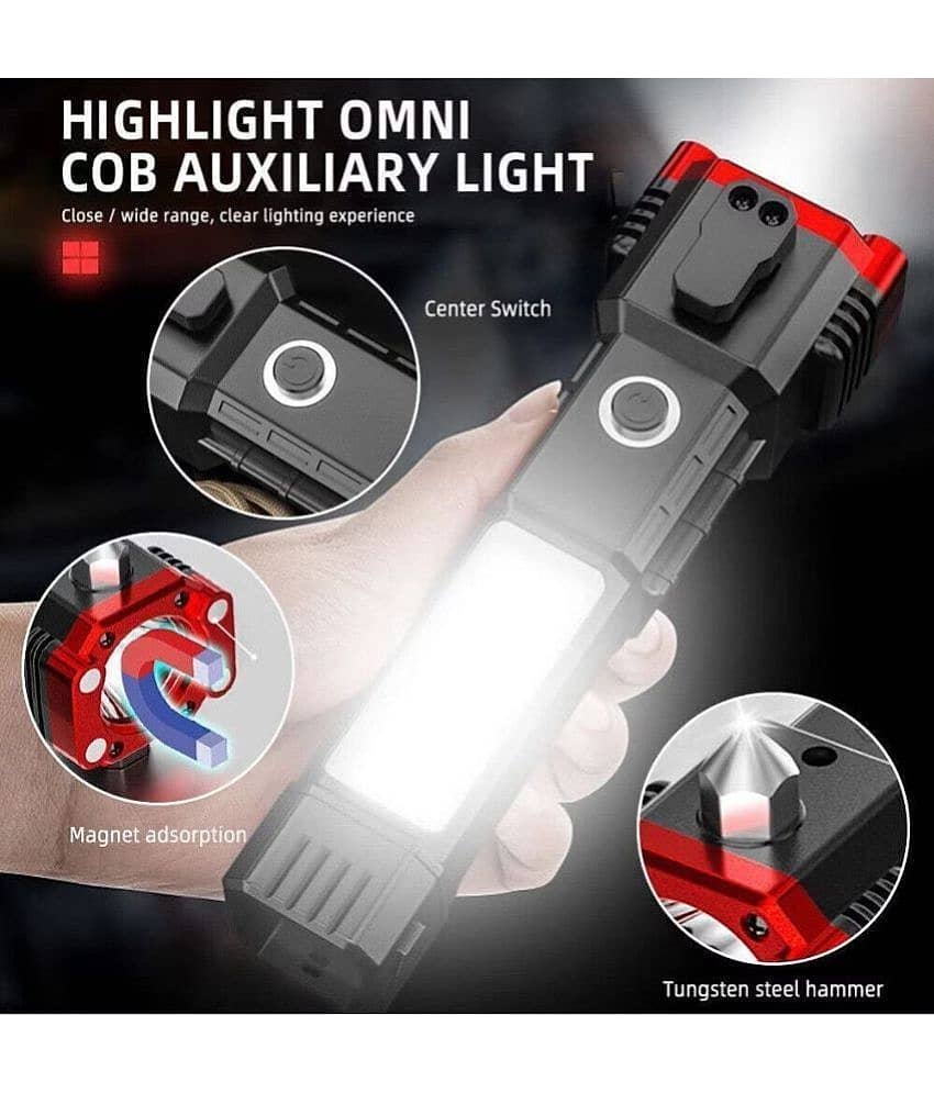 BBR® - 20W Rechargeable Flashlight Torch ( Pack of 1 ) view 2