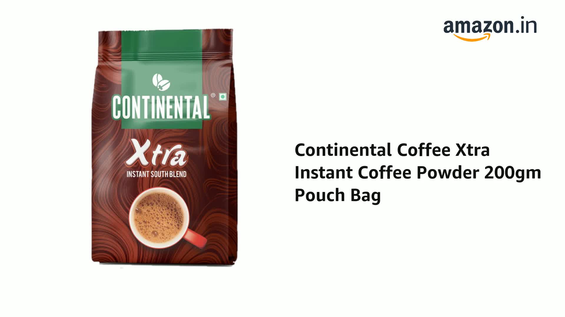 Continental Xtra Instant South Blende Coffee 200G Pouch