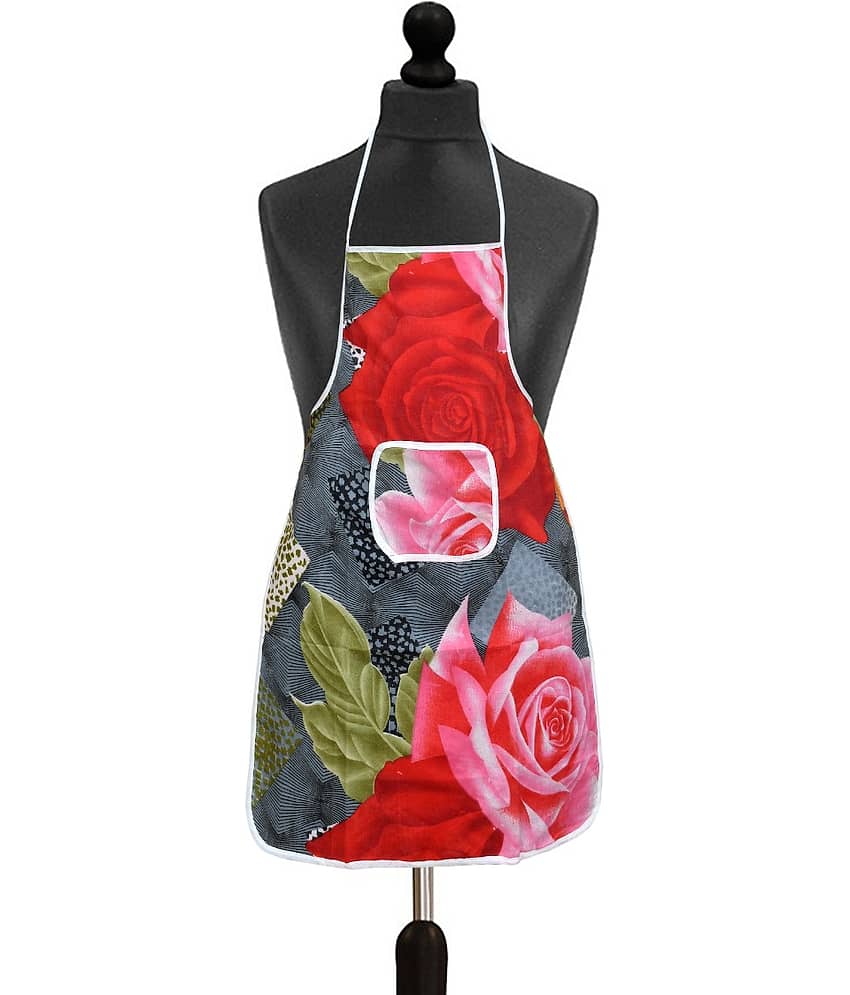 Aazeem Set of 3 Multi Printed Poly Cotton Apron view 2