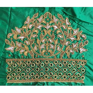 OMSAIFAB Cotton Silk Self Design Blouse Material view 2