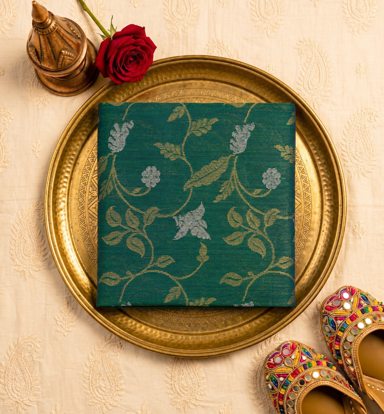 Handloom Chanderi Pattu Soft Silk Saree