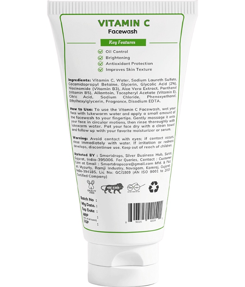 Smartdrops - Lightening Face Wash For All Skin Type ( Pack of 2 ) view 2
