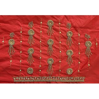 OMSAIFAB Cotton Silk Self Design Blouse Material view 2